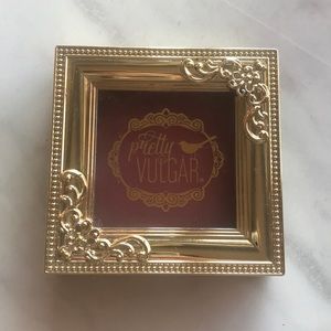 Pretty Vulgar Make then blush in Hush Blush